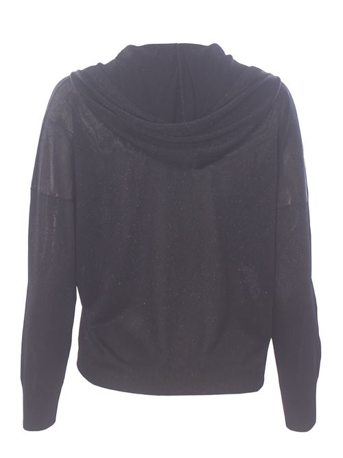Collo a v lurex con cappuccio LA FILERIA | 5728823008099